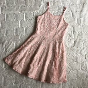 Pink lace dress size 10